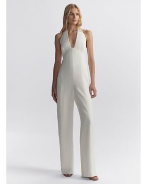 A.L.C. Eva Halter Jumpsuit - White