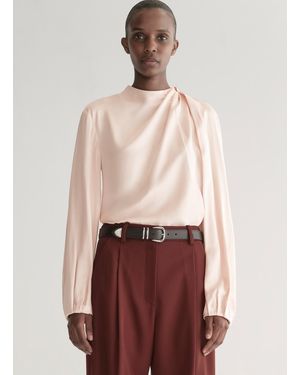 A.L.C. Blaire Satin Top - Red