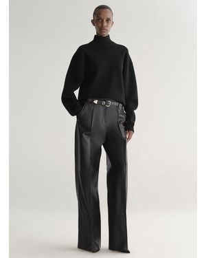 A.L.C. Liam Leather Pant - Black