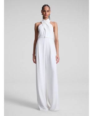 A.L.C. Murphy Ii Wide Leg Jumpsuit - White