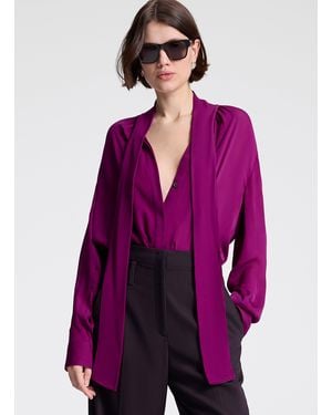 A.L.C. Vivi Silk Top - Purple