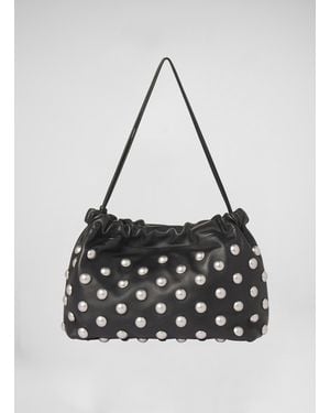 A.L.C. Arlo Studded Leather Bag - White