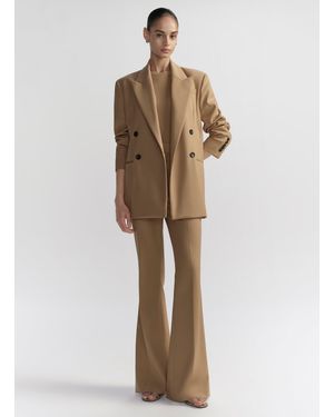 A.L.C. Sophie Stretch Tailored Pant - Natural