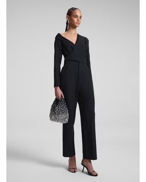 A.L.C. Skyla Asymmetric Jumpsuit - Black