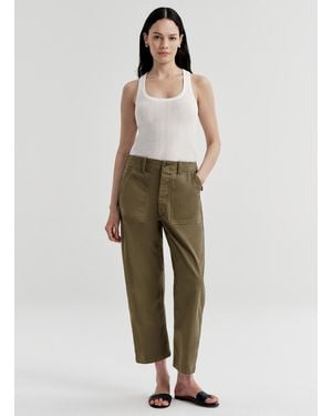 A.L.C. Brayden Cotton Twill Pant - Natural