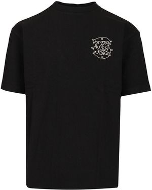 Drole de Monsieur "slogan" T-shirt - Black