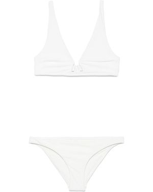 Zimmermann Coco Bikini Set - White