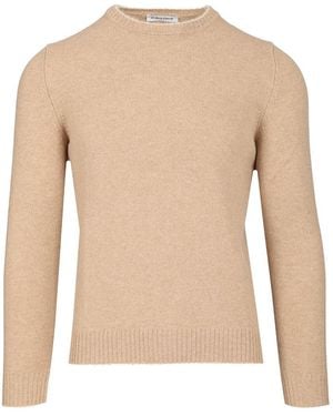 Al Duca d'Aosta Crewneck Sweater - Natural