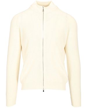 Al Duca d'Aosta Cotton Cardigan - White