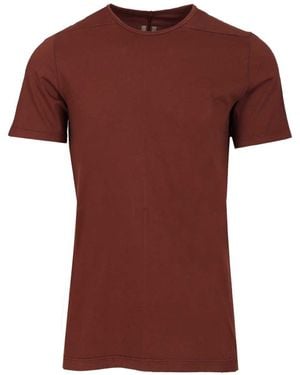 Rick Owens "level" T-shirt - Red