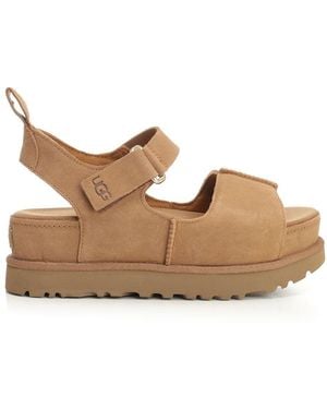 UGG "goldenstar Hi" Sandal - Brown