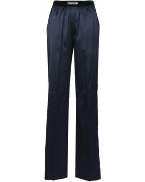 Tom Ford "pajama" Pants - Blue