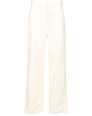 The Row Cotton And Cashmere "sharka" Pants - White