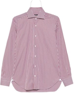 Barba Napoli Striped Shirt - Pink