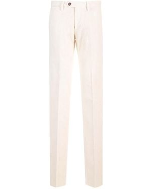 Al Duca d'Aosta Corduroy Pants - White