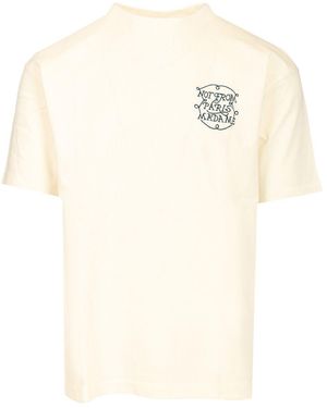 Drole de Monsieur "slogan" T-shirt - Natural
