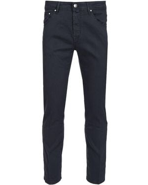 Jacob Cohen "scott" Slim Fit Carrot Pants - Blue