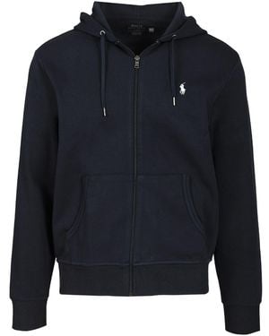 Polo Ralph Lauren Cotton Blend Hoodie - Blue