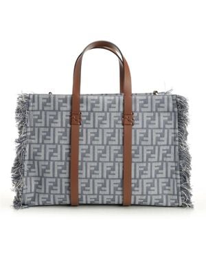 Fendi "summer" Tote Bag - Gray