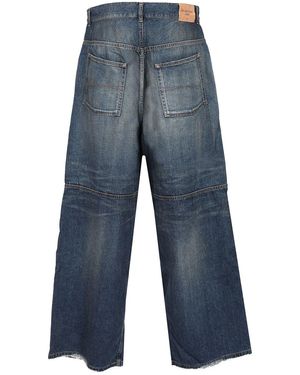 Balenciaga Patched Pockets Baggy Jeans in Gray | Lyst Balenciaga Patched Pockets Baggy Jeans in Gray | Lyst