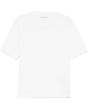 Lardini Cotton And Silk T-shirt - White