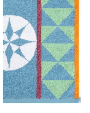 Loewe Printed Hooded Cotton Terry Poncho in Blue | Lyst Canada