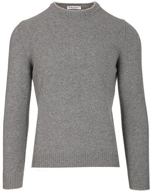 Al Duca d'Aosta Crewneck Sweater - Grey