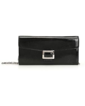 Roger Vivier "belle Vivier" Wallet - Black