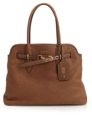 【SALE】 ◆MIUMIU◆ Shearling Tote bag トートバッグ Miu Miu Miu Shearling Fur Tote Bag - Bergdorf Goodman