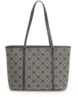 Tory Burch Small "t Monogram" Bag - Grey