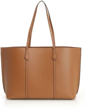 Tory Burch "perry" Shopping Bag - Brown