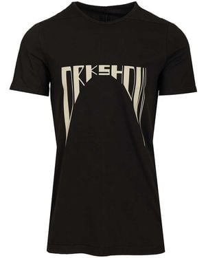 Rick Owens "level T" T-shirt - Black
