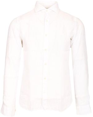 Al Duca d'Aosta Linen Shirt - White