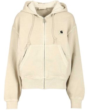 Carhartt Nelson Sweatshirts Grey - Natural