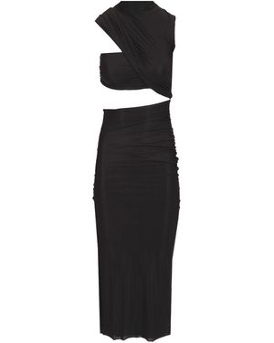 Amazuìn "musia" Dress - Black