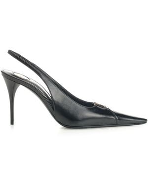Saint Laurent "babylone Breteuil" Pumps - Metallic