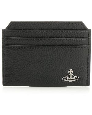 Vivienne Westwood "slim" Card Holder - Black