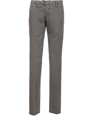 Al Duca d'Aosta Cotton Drill Pants - Grey