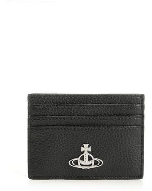 Vivienne Westwood "flat" Card Holder - Black