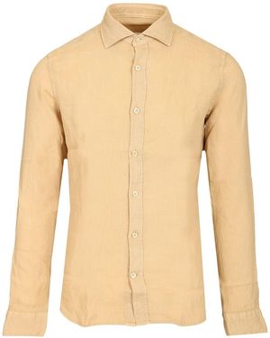 Al Duca d'Aosta Linen Shirt - Natural