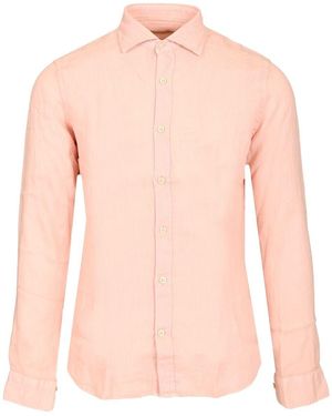 Al Duca d'Aosta Linen Shirt - Pink