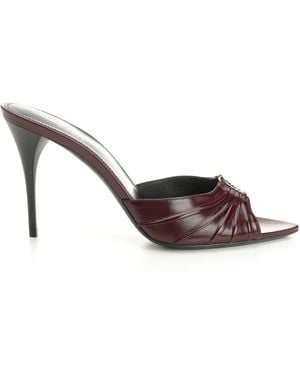 Saint Laurent "babylone" Mule - Multicolour