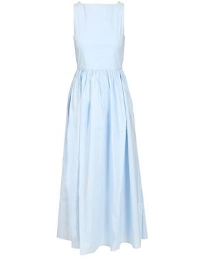 Matteau Tie-back Midi Dress - Blue