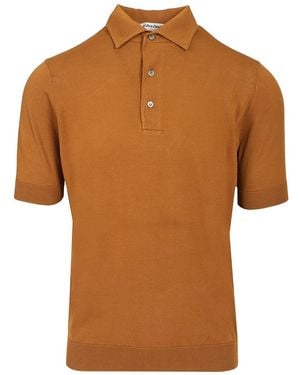 Al Duca d'Aosta Cotton Polo - Brown