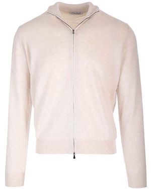 Al Duca d'Aosta Wool Cardigan - Pink