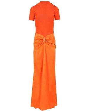 Raquel Diniz "adriel" Long Dress - Orange