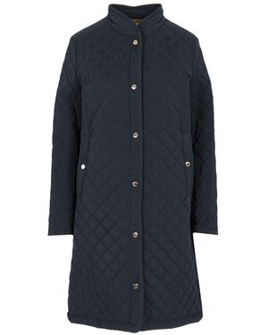 Moorer "aruna-osq" Long Jacket - Blue