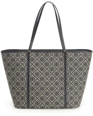 Tory Burch "t Monogram" Bag - Grey