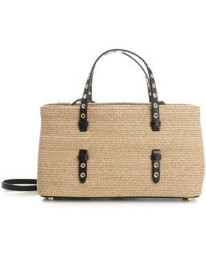 Alaïa "ew 25" Tote Bag - Natural