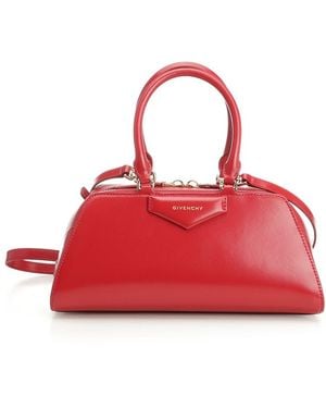 Givenchy Small "antigona East West" Bag - Red